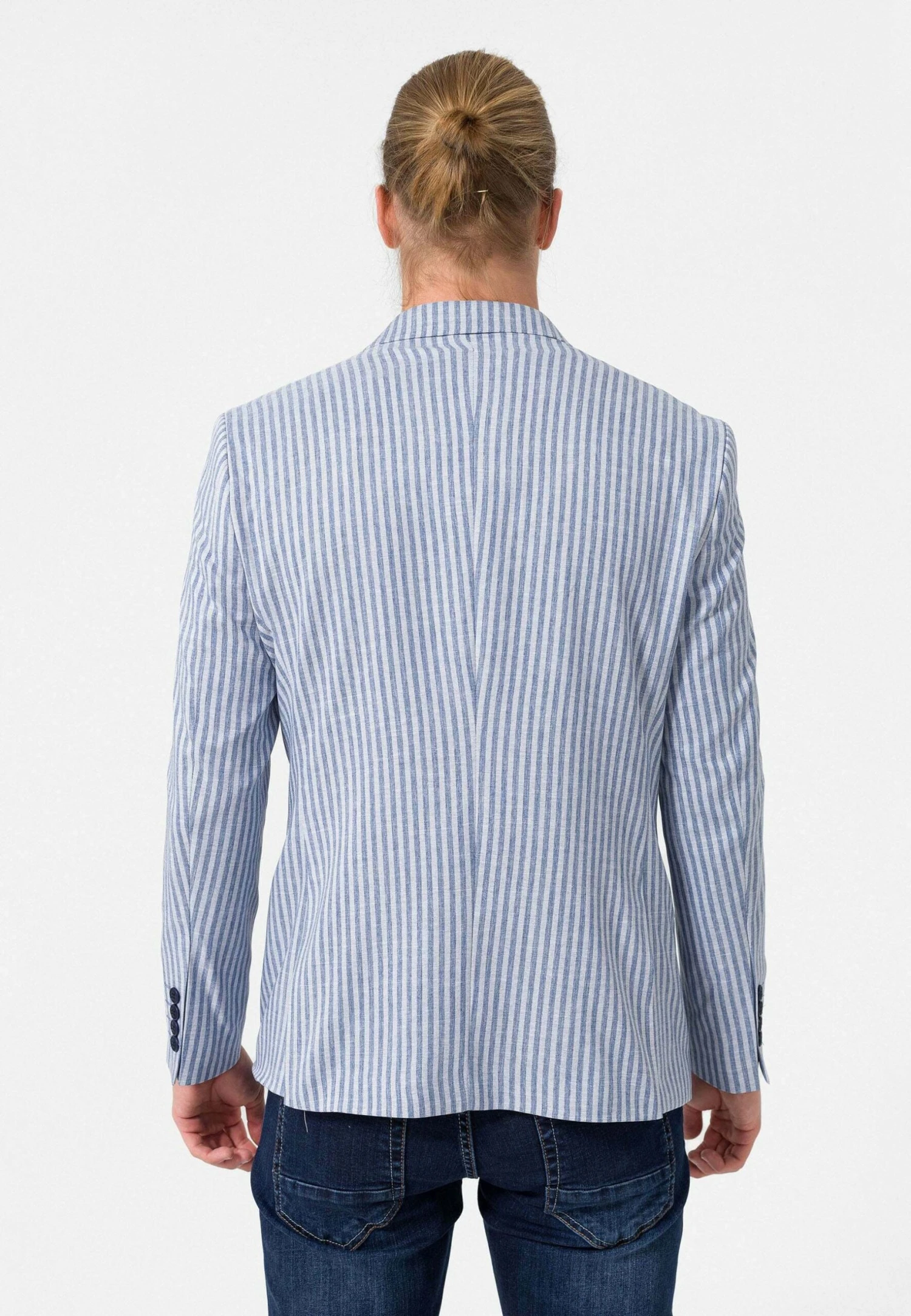 Blazer - Navy - White 5 Blazer - Navy - White - Afbeelding 3