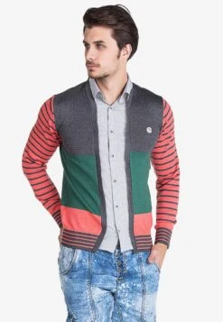 Cipo & Baxx Vest - Anthracite -ZALANDO WINKEL 93afadd2575947b9ba3839923ac75cf0