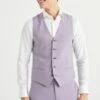 WE FASHION Slim FitMet Stretch - Gilet - Violet -ZALANDO WINKEL 93b535478dc741afbef99b217c3e3db8