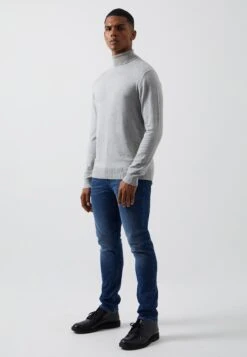 French Connection Roll Neck - Trui - Lgt Grey Mel -ZALANDO WINKEL 944202c11e3a425ba97e1872c3e58946
