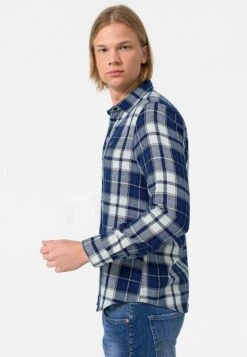 Casual - Overhemd - Beige-Navy -ZALANDO WINKEL 9499819cf55c47bb80ff6527a3b70422