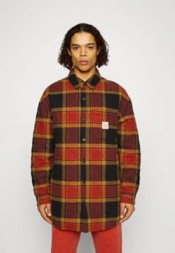 Parkside Overshirt - Halflange Jas - Zimmer Plaid Burnt Henna -ZALANDO WINKEL 94d023c914d644cbac2180d04ea2640f