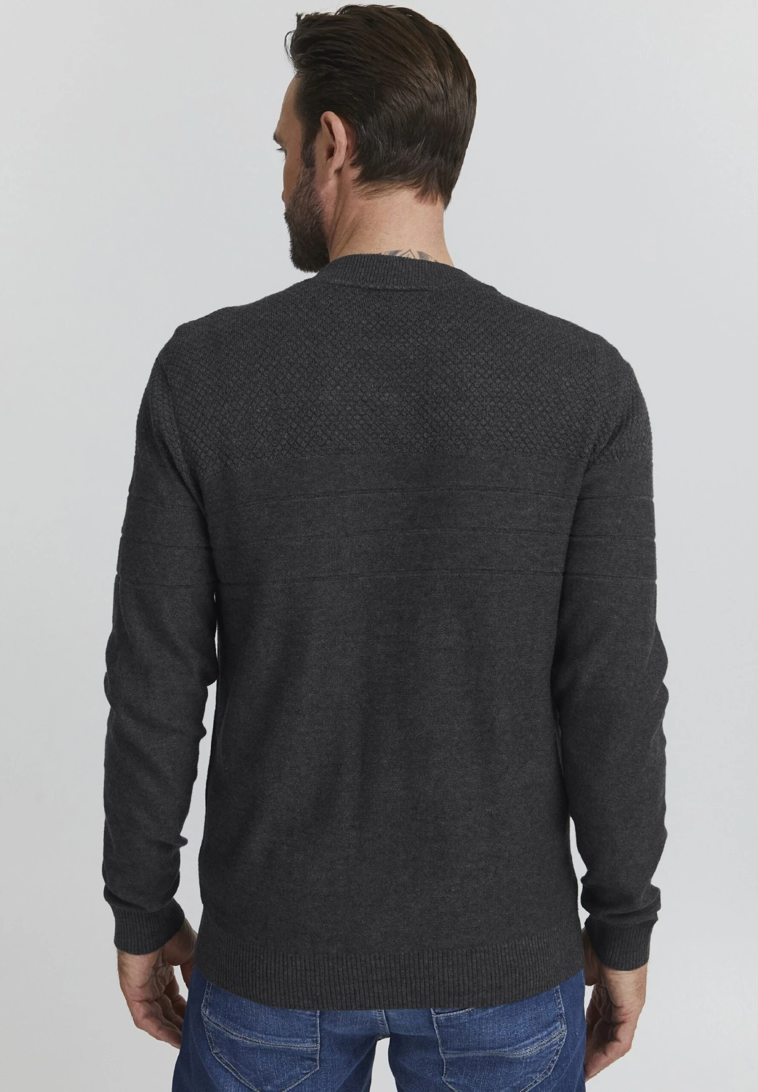 Sabato - Vest - Charcoal Mix 5 Sabato - Vest - Charcoal Mix - Afbeelding 3