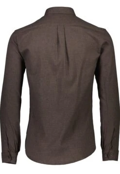 Lindbergh Mouliné Stretch- Overhemd - Deep Brown -ZALANDO WINKEL 95659569c6524ce49503986c19f2f66a