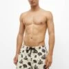 PULL & BEAR Leaf Print - Zwemshorts - Sand -ZALANDO WINKEL 95aa2c0335254bdcb9403be2dc0dc9a7