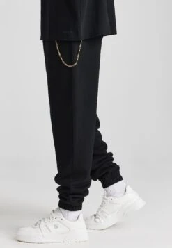 SikSilk Loose Fit Chain- Trainingsbroek - Black -ZALANDO WINKEL 96fa6c56ca88433d9acd5076efc268a0