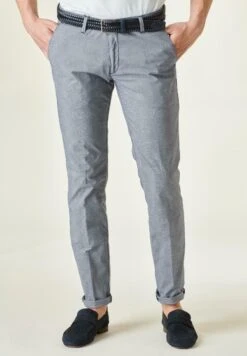 Wales Dyed Cotton Trousers Slim - Broek - Indigo -ZALANDO WINKEL 976db3f4c01e4cd397fdb9a41fc354ab