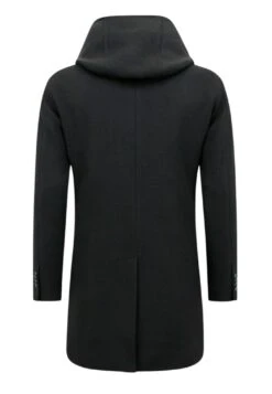 Halflange Jas - Zwart -ZALANDO WINKEL 97aad92ffdda437aaeddc5a2250d12af