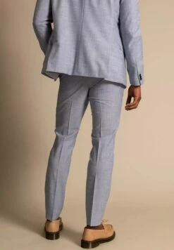 Hugo Pantalon - Hellblau -ZALANDO WINKEL 97b2c7986c5a475192f142f68743af03