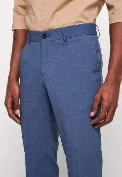 Lindbergh Plain Mens Suit - Kostuum - Steel Blue -ZALANDO WINKEL 97cb7c73f5274adaa106964d2ed0b8b4