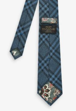 Next Signature Made In Italy - Stropdas - Navy Blue Check -ZALANDO WINKEL 9a15f3aa9c824b669315177831e220dc
