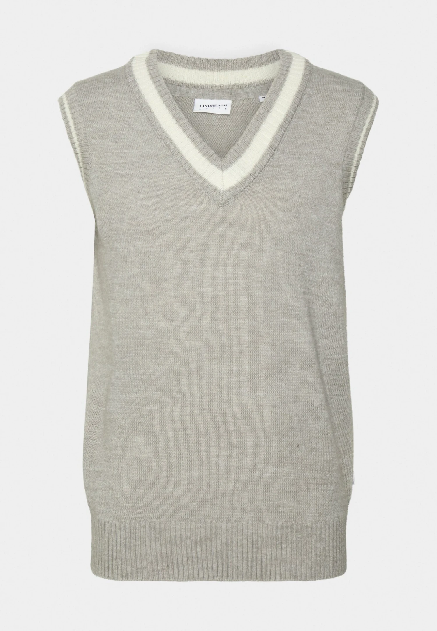 Lindbergh V Neck Slip Over - Trui - Grey 6 Lindbergh V Neck Slip Over - Trui - Grey - Afbeelding 4