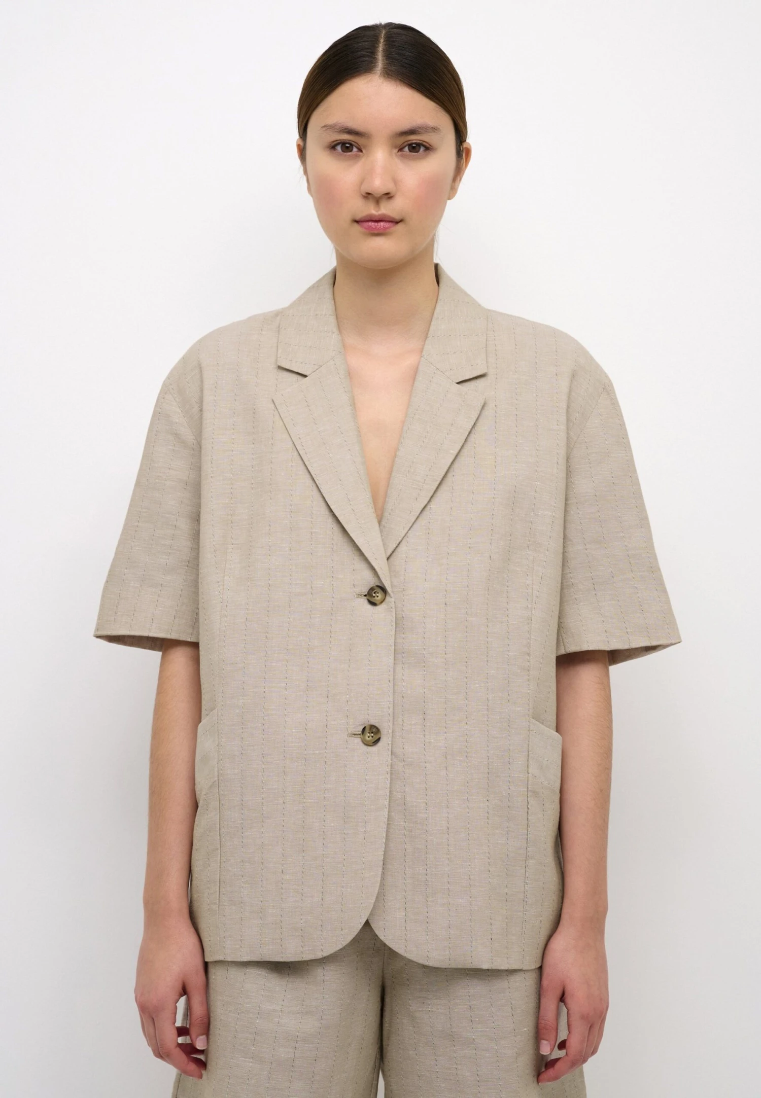 Baileyln Ss- Blazer - Safari 3 Baileyln Ss- Blazer - Safari