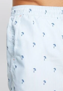 BRAVE SOUL Capri - Zwemshorts - Blue/White -ZALANDO WINKEL 9b93004765f44e3c84ca67781f56b576