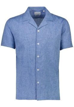 Lindbergh Relaxed Fit Casual Blend Resort - Overhemd - Blue -ZALANDO WINKEL 9baabfbe1b794cb6b662f21d818f89b8