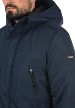Solid Sdrapho - Parka - Insignia Blue -ZALANDO WINKEL 9beb88c021d748c49afaa1e2f85eb94d