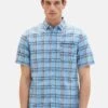 Tom Tailor Mit Karomuster - Overhemd - Blau -ZALANDO WINKEL 9c47be5497df47099796171b4ced344e