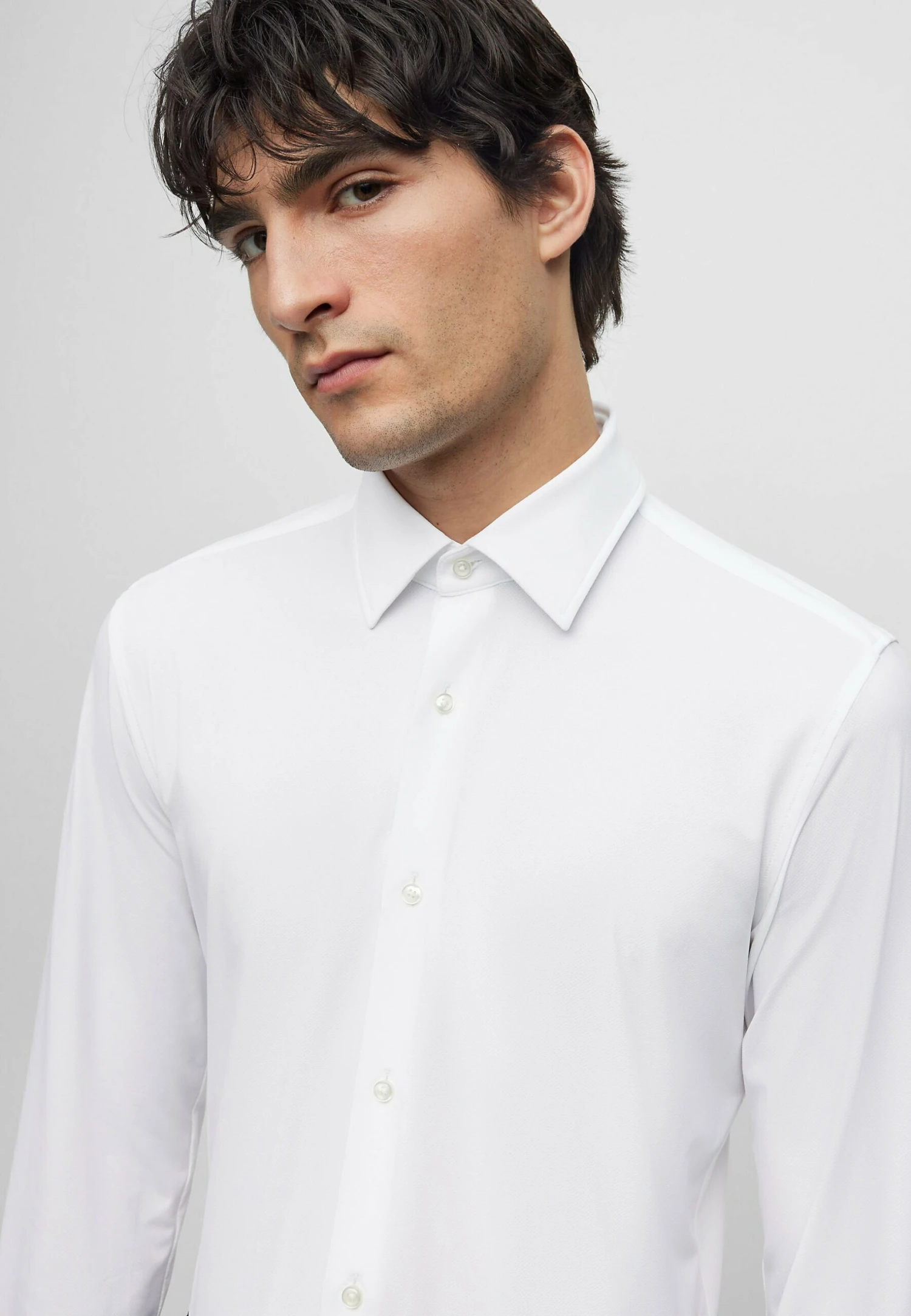 Boss Hank - Zakelijk Overhemd - White 6 Boss Hank - Zakelijk Overhemd - White - Afbeelding 4