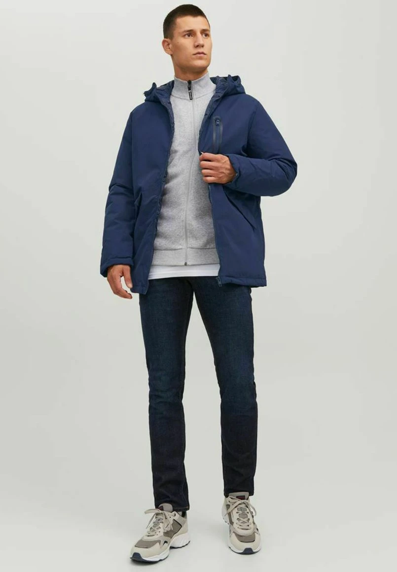 Jack & Jones Winterjas - Navy Blazer 4 Jack & Jones Winterjas - Navy Blazer - Afbeelding 2