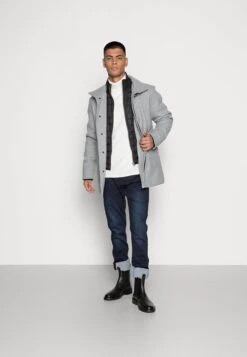 Jack & Jones Jjedunham Sn - Halflange Jas - Light Grey Melange 8 Jack & Jones Jjedunham Sn - Halflange Jas - Light Grey Melange -ZALANDO WINKEL 9dc0e821ef694a698a00fe187e6f8e95