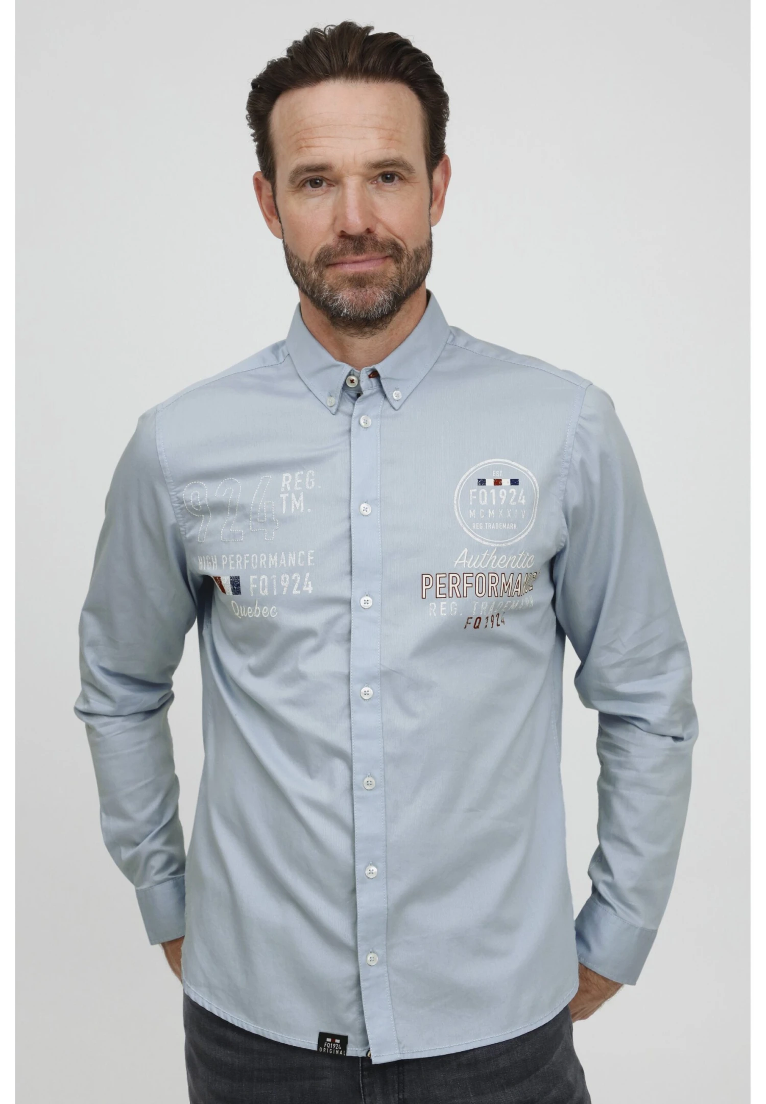 Fqhallvard - Overhemd - Blue 3 Fqhallvard - Overhemd - Blue