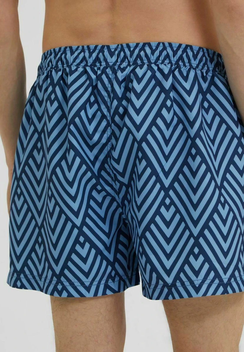 Selected Homme Bedrukte - Zwemshorts - Insignia Blue 4 Selected Homme Bedrukte - Zwemshorts - Insignia Blue - Afbeelding 2