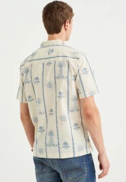 WE FASHION Boxy Fit Met Dessin - Overhemd - White -ZALANDO WINKEL 9e8766d45eac4a7aad5cf18f33ec00f4