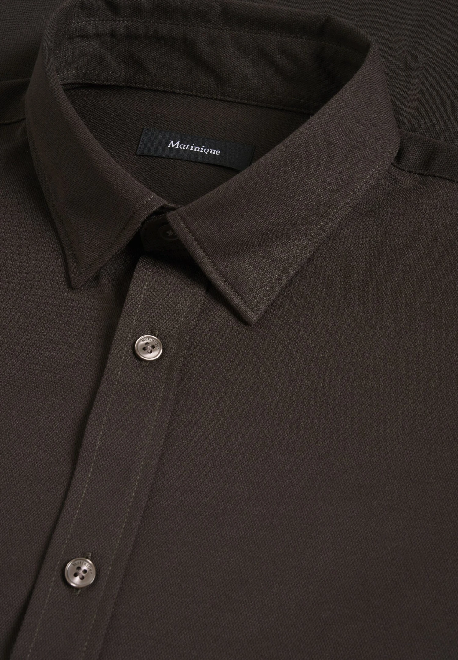 Matinique Matrostol Bu - Overhemd - Espresso 8 Matinique Matrostol Bu - Overhemd - Espresso - Afbeelding 7