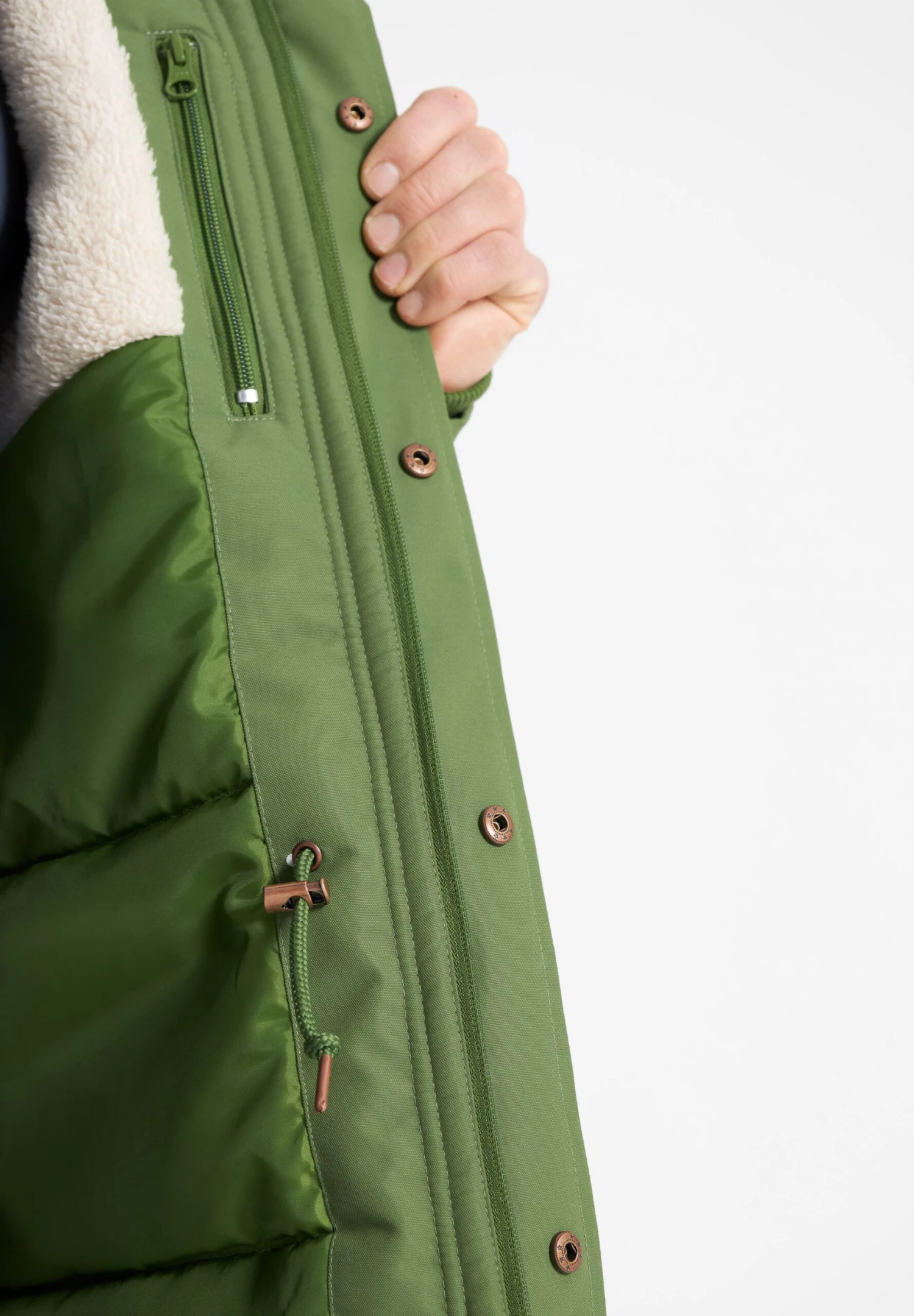 Derbe Festholm - Winterjas - Cactus Off White 7 Derbe Festholm - Winterjas - Cactus Off White - Afbeelding 5