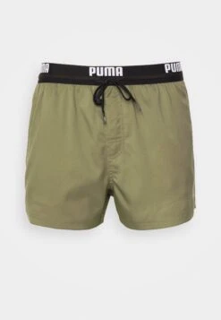 Puma Swim Men Logo Length Swim Shorts - Zwemshorts - Moss Green -ZALANDO WINKEL a14710b89d4f4d278b0d331de0846721