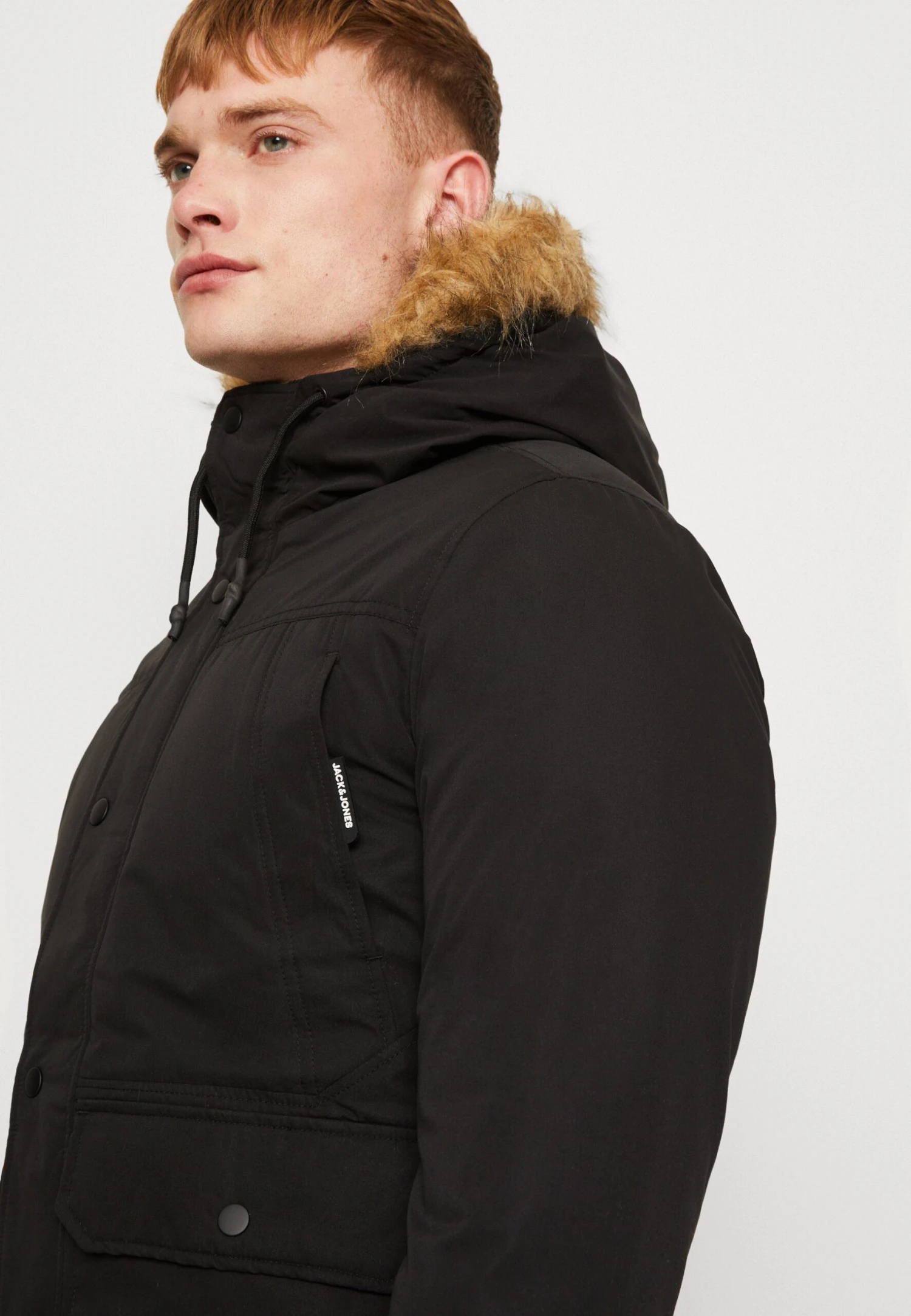 Jack & Jones Winterjas - Schwarz 6 Jack & Jones Winterjas - Schwarz - Afbeelding 4