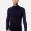 Vincenzo Boretti Pullover Tailliert Stehkragen - Trui - Dunkelblau -ZALANDO WINKEL a3d51f21b3314d8a9fbb90dce020f8f9