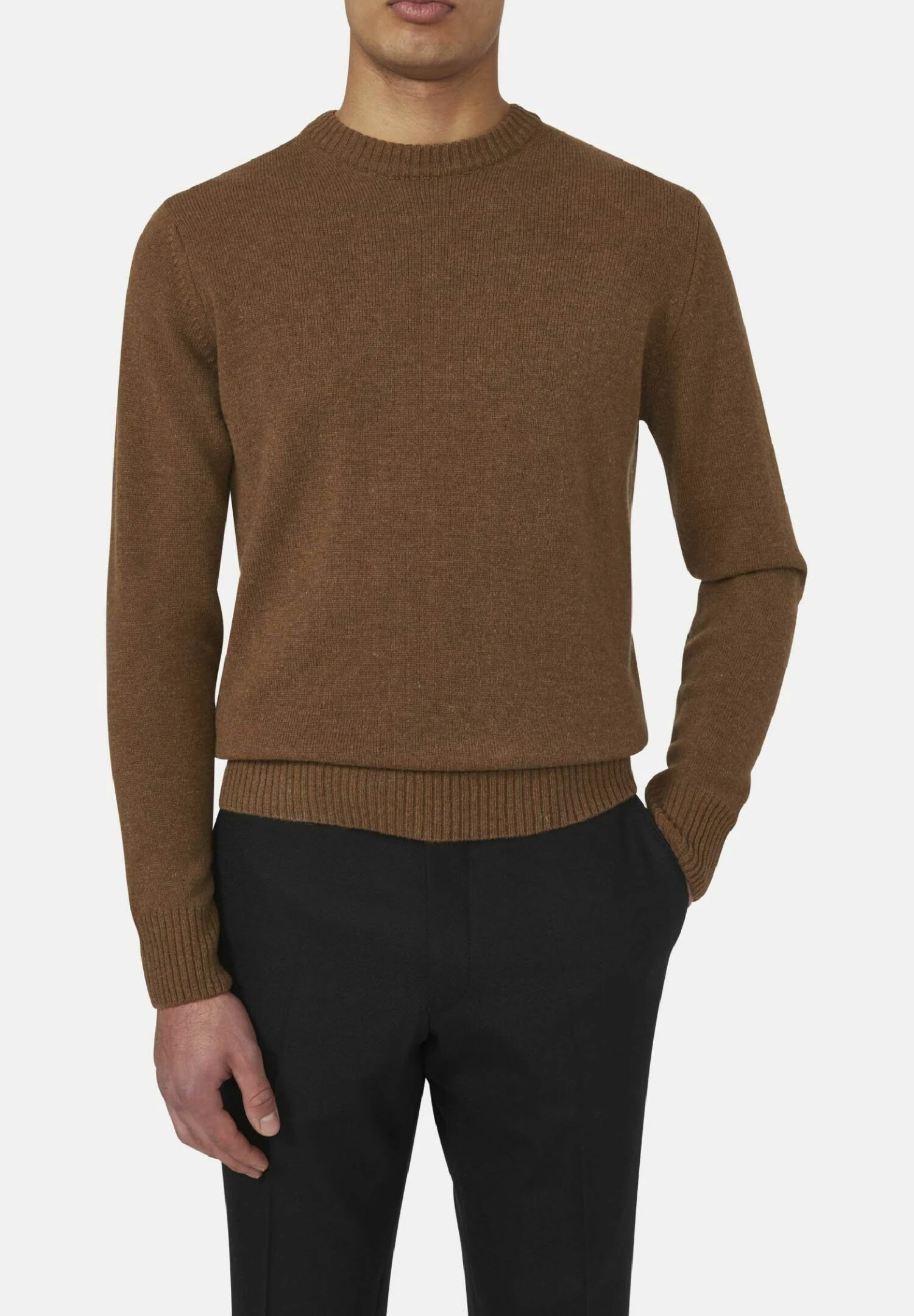 Oscar Jacobson Emerson - Trui - Tobacco Brown 3 Oscar Jacobson Emerson - Trui - Tobacco Brown