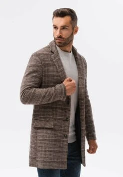 Halflange Jas - Brown -ZALANDO WINKEL a5760cd1dc60425399d6dcbcd6fd12fc