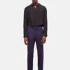 THE KOOPLES Pantalon - Black Navy -ZALANDO WINKEL a6545d4fd1974797acc89e60a21e9b6b