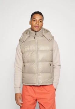 BRAVE SOUL Jaredgilstn - Bodywarmer - Stone