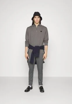 Les Deux Elias Patch Cashton Halfzip - Vest - Light Grey Melange/Rosin 8 Les Deux Elias Patch Cashton Halfzip - Vest - Light Grey Melange/Rosin -ZALANDO WINKEL a6831de4296a44af889144182bc50532