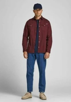 Jack & Jones Jjesheridan L S Noos - Overhemd - Port Royale -ZALANDO WINKEL a69e20a4f8a64a54b4d95583e3ac49cf