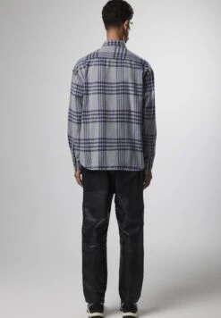 NN07 Deon Western- Overhemd - Grey Check -ZALANDO WINKEL a9035763844c4881b2c0b9a399ebb7fa