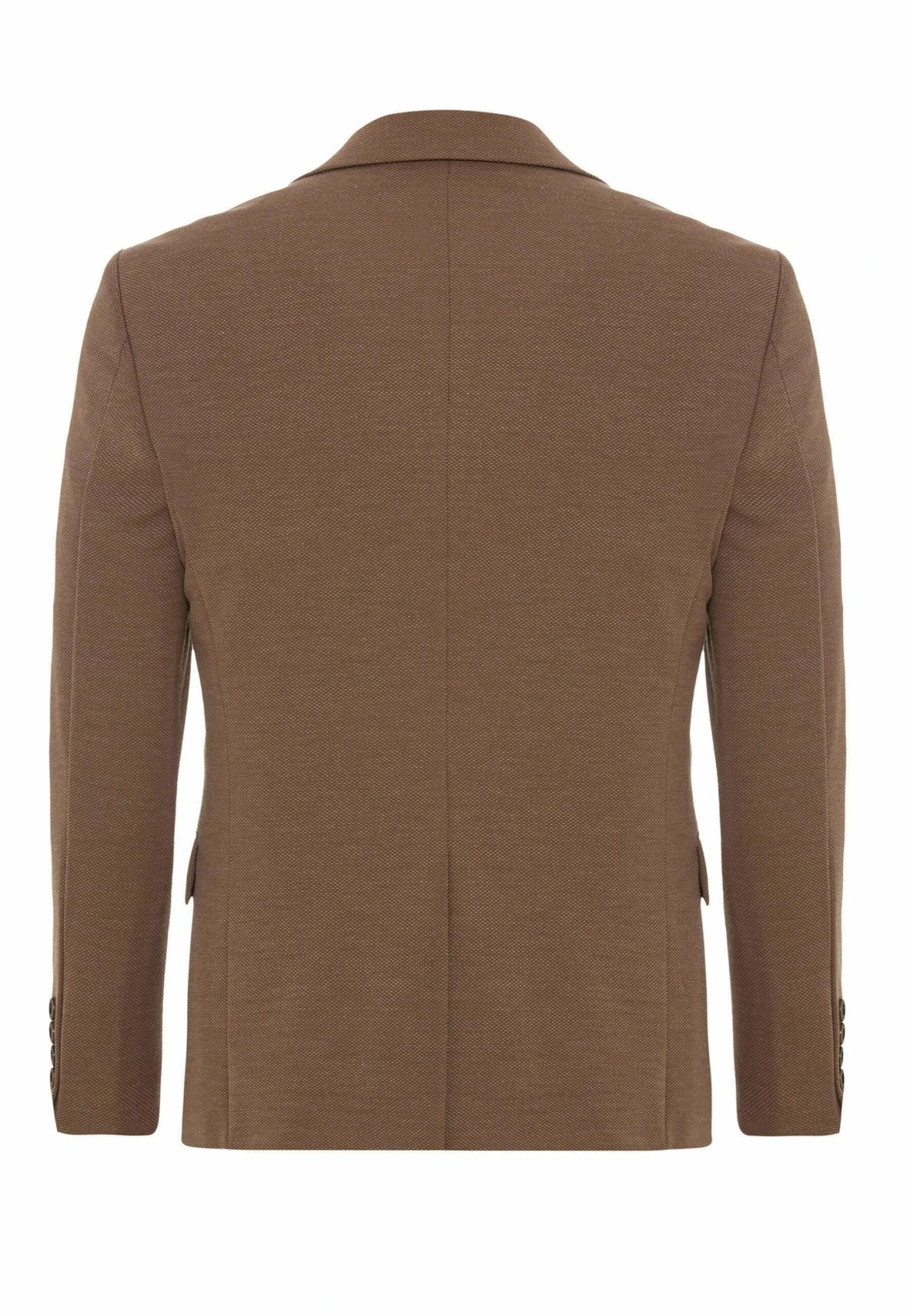 Slim Fit - Blazer - Brown 4 Slim Fit - Blazer - Brown - Afbeelding 2