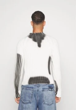 Jaded London Dyed Asymmetric Zip - Trui - White -ZALANDO WINKEL a9a06196369c4556aba5a121d8861510