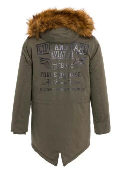 Cipo & Baxx Mit Wärmeisolation - Winterjas - Khaki -ZALANDO WINKEL aa361d1392884fa4b8b961d5f70b7e2a