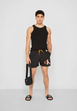 Medium Drawstring-Graphic - Zwemshorts -Black -ZALANDO WINKEL aa3da21550af408297eccba36b7ba989