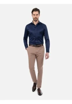 Lange Mouw - Overhemd - Navy -ZALANDO WINKEL aa82469513584ccd9051ac483401a65d