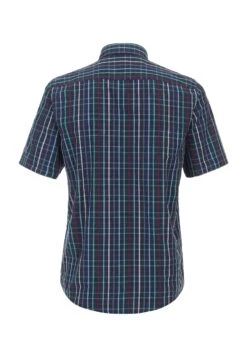 Kurzarm Kariert Casual Fit - Overhemd - Dunkelblau -ZALANDO WINKEL aad8128d7f704ed3b7ce1d46939df639