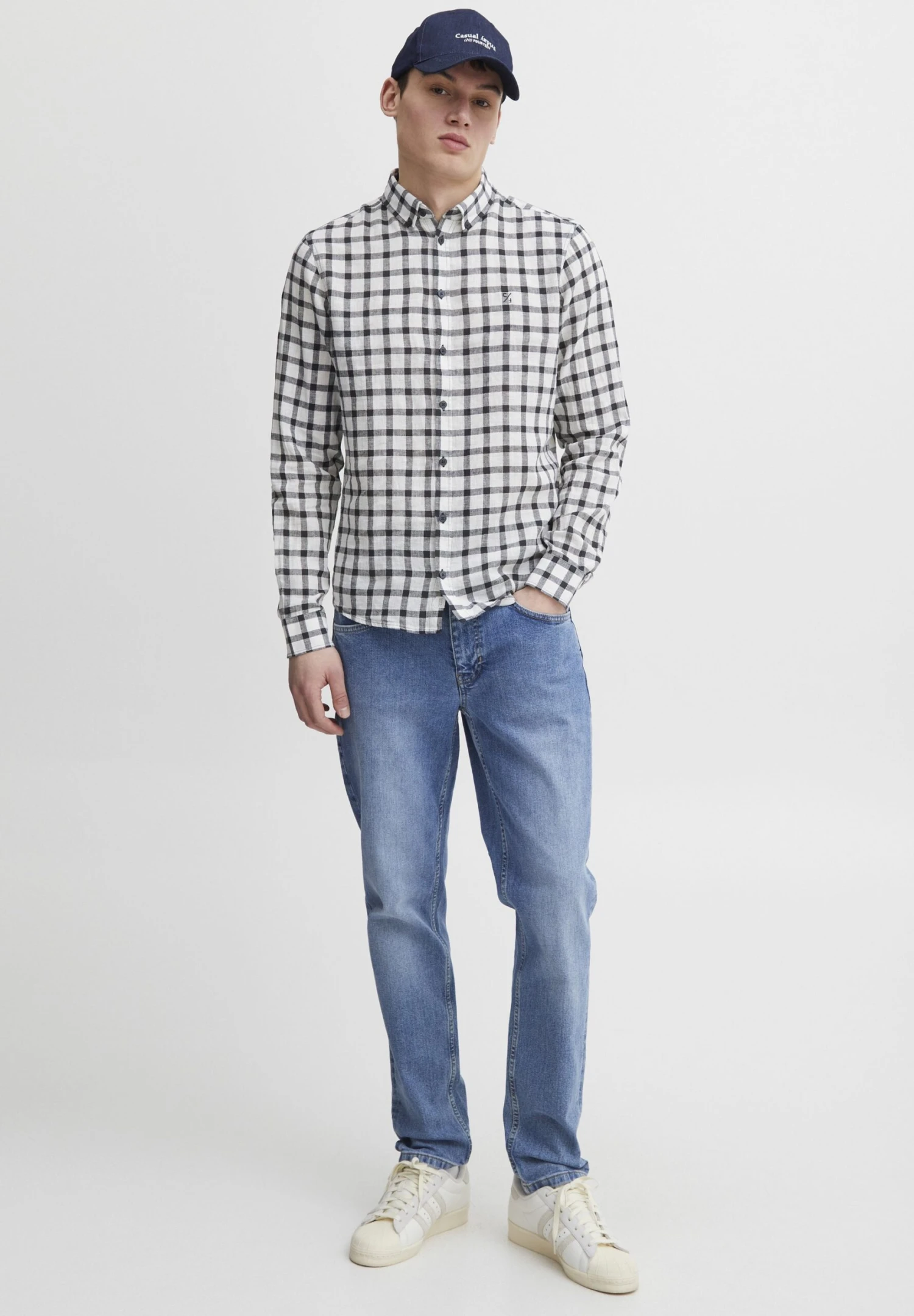 CASUAL FRIDAY Overhemd - Dark Navy 4 CASUAL FRIDAY Overhemd - Dark Navy - Afbeelding 2