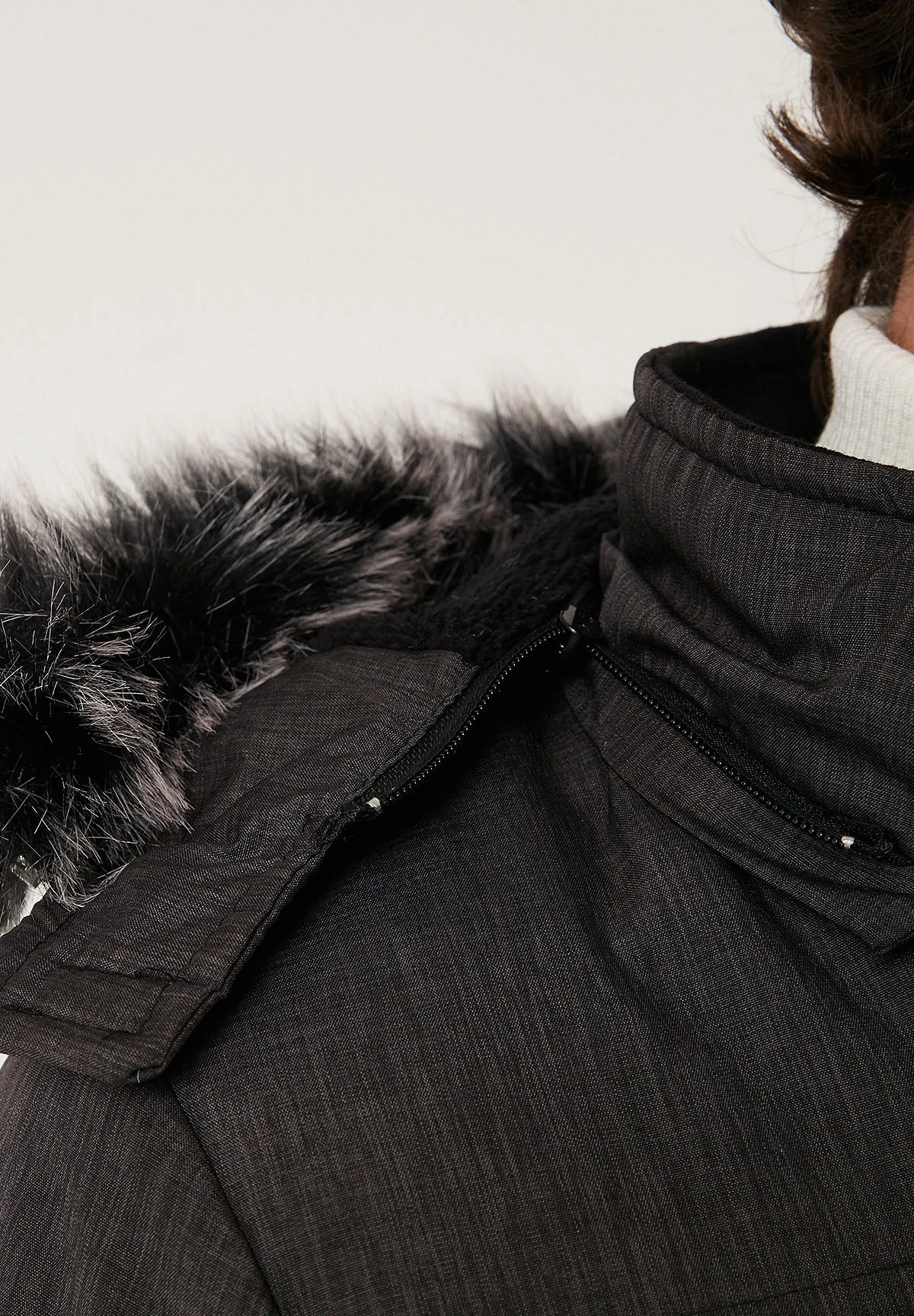 Hooded - Winterjas - Smoked Color 9 Hooded - Winterjas - Smoked Color - Afbeelding 7