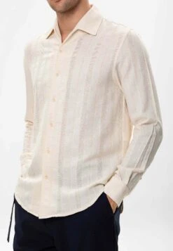 Patterned - Overhemd - Ecru -ZALANDO WINKEL ac858e394c7048d19a7a66531654596b