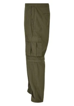 URBAN CLASSICS Zip Away - Cargobroek - Olive -ZALANDO WINKEL ad1fbc0e6342494d8ae958f1aa44611d