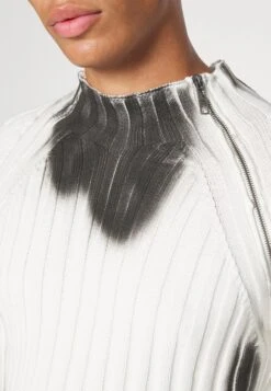 Jaded London Dyed Asymmetric Zip - Trui - White -ZALANDO WINKEL adca4ebdfcd14d52aeaae3c076e71e3d